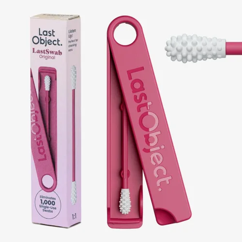 Vista 10 de LastSwab® Hisopos de algodón reutilizables para rutinas de belleza suaves y ecológicas - La alternativa sostenible a los hisopos de algodón Negro