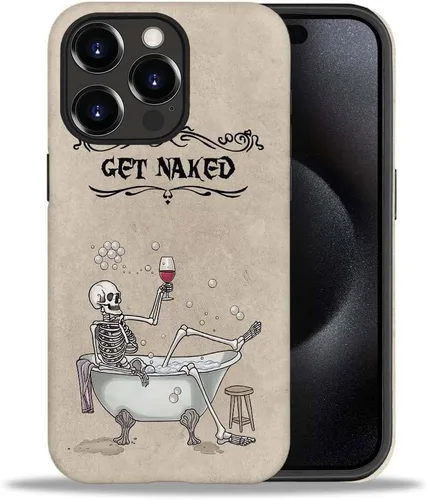 Vista 9 de CARLOCA Funda compatible con iPhone 15 Pro Max, funda protectora de gato en A para iPhone 15 Pro Max, TPU suave + PC duro 2 en 1, funda protectora
