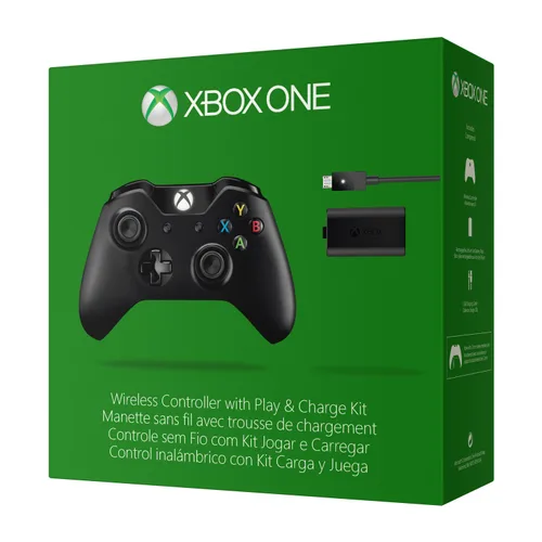 Vista 8 de Xbox One Wireless Controller and Play & Charge Kit