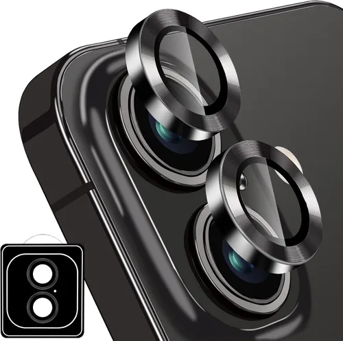 Vista 115 de Compatible con iPhone 13 Pro para iPhone 13 Pro Max, protector de lente de cámara antiarañazos, vidrio templado 9H, protector de cámara de metal a