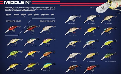 Vista 2 de Norman Bajo Crankbait de profundidad media N