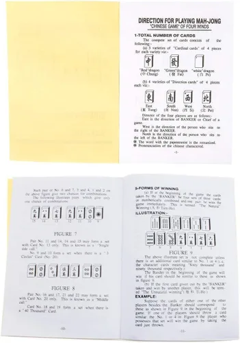 Vista 8 de Mahjong chino XL 144 azulejos acrílicos numerados de 1.5 pulgadas, azulejos brillantes dorados grandes con estuche de viaje Pro Complete Mahjong