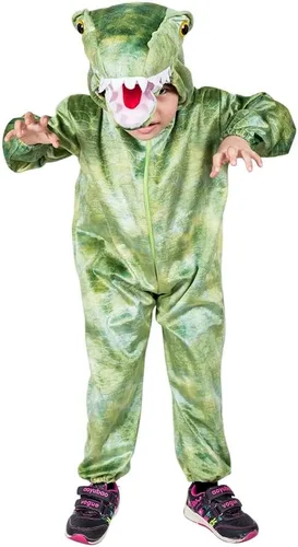 Vista 8 de Dinosaurio T-Rex halloween traje-s, para niño-ren, niños-s, chicas-s, chicos-s, raptor disfraz de fantasía, disfraz raptil, traje de dinosaurio-s