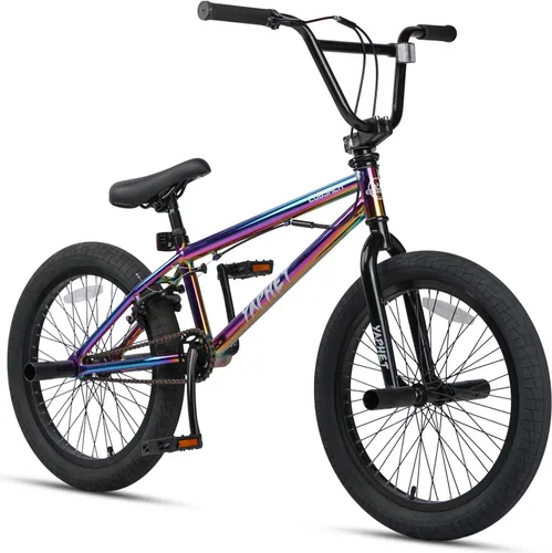Vista 14 de cubsala Freestyle BMX Bike, 20 Inch Yaphet Bicycle for Teen Beginner and Adult Riders, Bike with Hi-Ten Steel Frame, Multiple