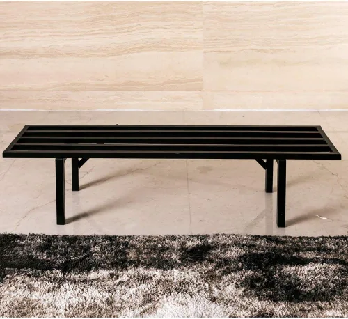 Vista 17 de Zhongma Soporte de metal para plantas de un nivel con ruedas, (35.43 pulgadas de largo x 8.66 pulgadas de ancho x 10.3 pulgadas de alto) soporte