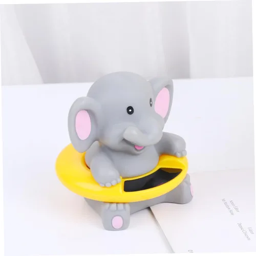 Vista 5 de 1 bañera de elefante de dibujos animados para bañera de hidromasaje, piscina, temperatura del agua para diseño de animales flotantes