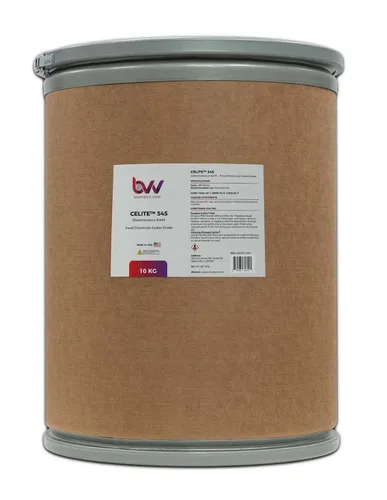 Vista 3 de BVV Celite 545 Tierra de diatomeas (grado de códice alimentario) Bolsa de 4,5 micrón-50 libras