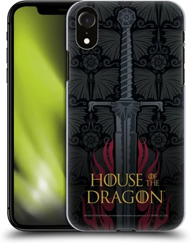 Vista 11 de Head Case Designs Officially Licensed House of The Dragon: Television Series Crown Graphics Hard Back Case Compatible with Apple iPhone XR