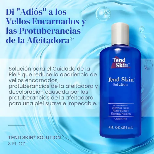 Vista 2 de Cuidado de la piel de Tend Skin para después de rasurarse Solución para quemaduras antiestéticas de afeitar, tóner posterior al afeitado