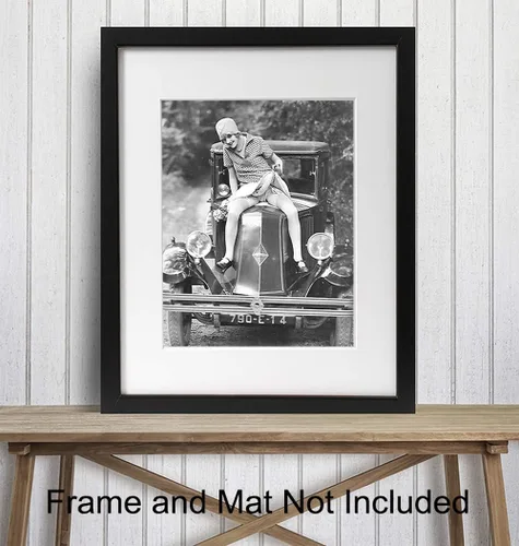 Vista 2 de Decoración para Cueva de Hombre - Decoración de Pared para Hombres - Regalo Divertido para Hombres, Coche Antiguo, Fanáticos de Automóviles