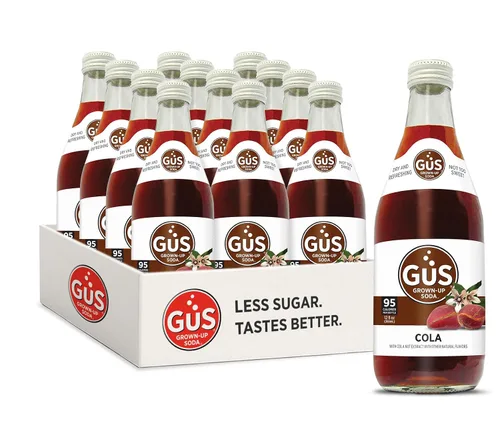 Vista 6 de GuS Soda - Naranja Valencia seca - 12 oz (24 botellas de vidrio)