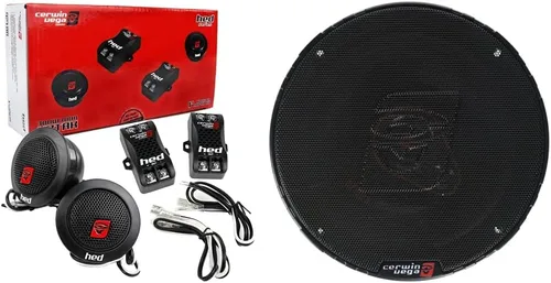 Vista 4 de Cerwin-Vega H7TAK 1" 300W Max / 35W RMS Tweeter Kit de Tweeter Set Negro
