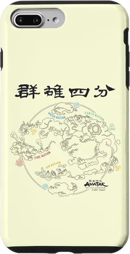 Vista 12 de Funda para iPhone 16 Avatar: The Last Airbender World Map