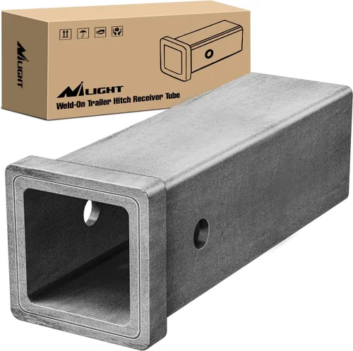 Vista 32 de Nilight Adaptador extensor de receptor de enganche de remolque, reductor de adaptador de enganche de 1-1/4 a 2 pulgadas, convertidor de manguito