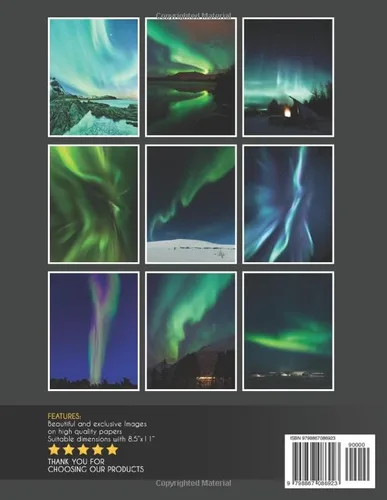 Vista 2 de Aurora Borealis, The Magnificent Northern Lights Picture Book Picture Book With Dreamlike Nature Landscapes Featuring Amazing Pictures and Photos
