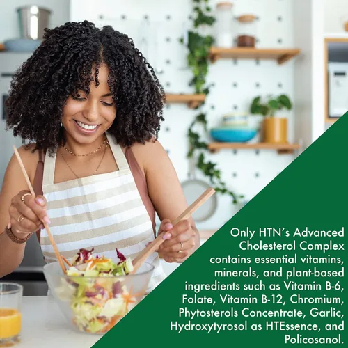 Vista 4 de Health Thru Nutrition Complejo avanzado de colesterol, apoyo a la salud cardíaca y metabolismo de lípidos con fitoesteroles, policosanol