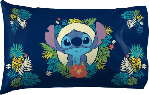 Vista 12 de Jay Franco Bluey Hello 1 funda de almohada reversible individual – Ropa de cama infantil súper suave de doble cara (producto oficial de Bluey)