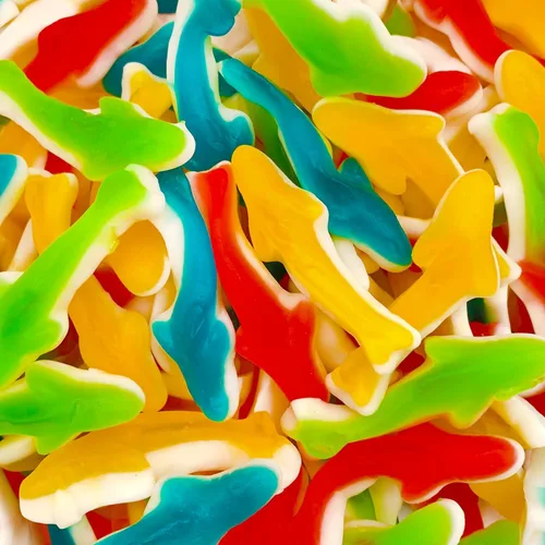 Vista 6 de FirstChoiceCandy Fantastic Shark Gummy (Mini Sour, 5 libras (paquete de 1))
