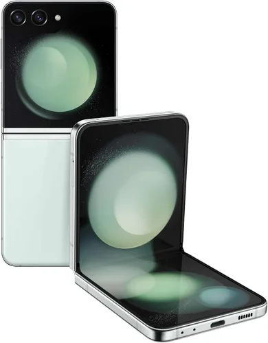 Vista 16 de SAMSUNG Galaxy Z Flip5 AI, teléfono celular de 256GB, desbloqueado, teléfono inteligente Android, diseño compacto plegable, control con una mano