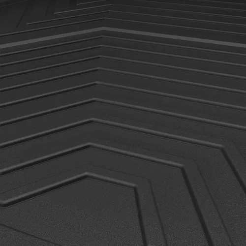 Vista 8 de YITAMOTOR Alfombrilla de carga compatible con Chrysler Pacifica 2017-2025 2026, forro de maletero personalizado negro TPE, alfombrilla de maletero