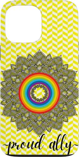 Vista 24 de Proud Ally LGBTQIA Gay Pride Month Celebration Case for iPhone 16
