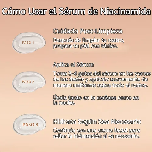 Vista 5 de KisoCare Niacinamida 20% + Zinc PCA 4% Suero para rostro ESENCIA NAIAMID 1 fl oz