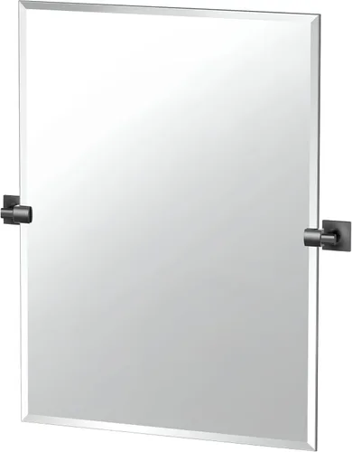 Vista 7 de Gatco Latitude II Espejo rectangular, Metal, 24 pulgadas