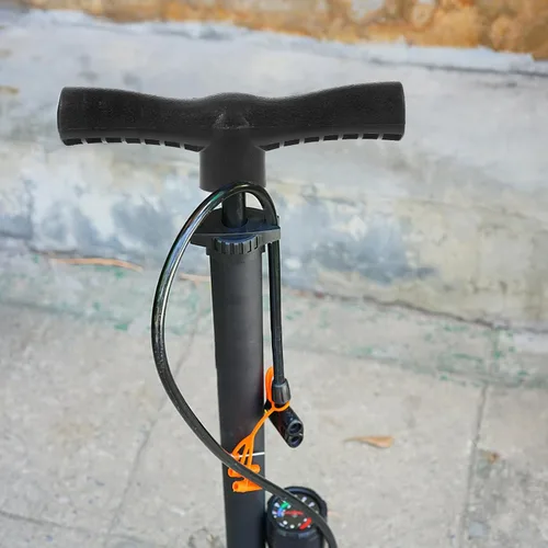 Vista 6 de Baluue Reemplazo de mango de bomba de mano con agarre ergonómico para bombas de bicicleta, bombas de piso e infladores de bolas de ejercicio, mango