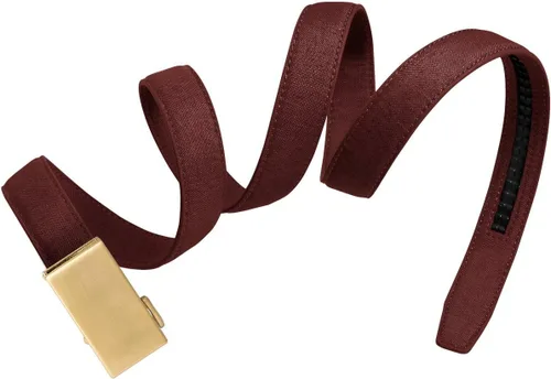 Vista 25 de Mission Belt Cinturón de trinquete de cuero para mujer, colección de cuero de 1.181 in oro/cuero negro