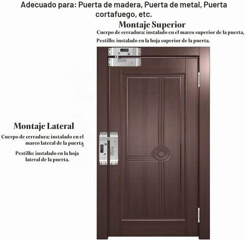 Vista 8 de Cerradura de perno de caída eléctrica DC 12V a prueba de fallas NC Modo Cerradura de puerta electrónica para control de acceso Seguridad - Montaje