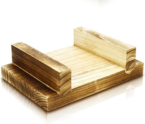 Vista 6 de MYCENSE Taburete portátil para dormitorio, cama alta, cocina, baño, 9.8x7.1x2.8 in