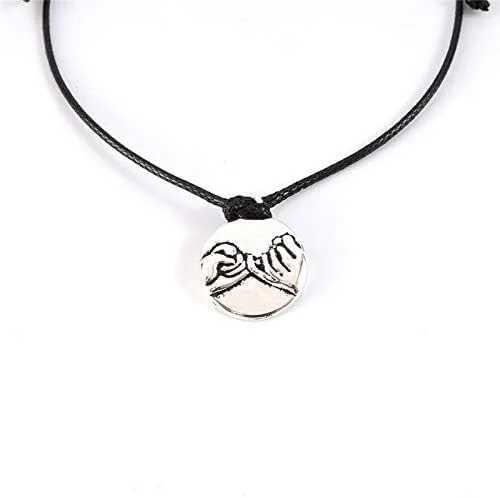 Vista 4 de Regalos de amistad para mujeres, mejores amigas, pulseras para 2 pulseras de relación a juego para parejas, mejores amigas, mamá e hija, hijo