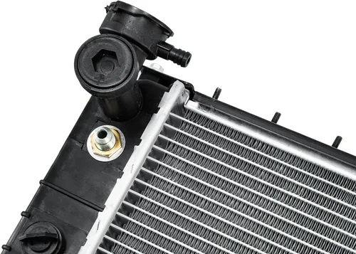 Vista 5 de Radiador de núcleo de aluminio CU1193 para Jeep Cherokee XJ Comanche 1991-2001 2.5L L4 4.0L L6 Radiador Radiador de flujo cruzado 1992 1993 1994