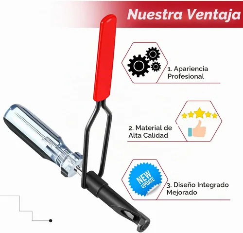 Vista 6 de Dreyoo herramienta de ajuste de válvula de tuerca de 10 mm, perno de ajuste de válvula ranurada, herramienta de rectificado de válvulas compatible