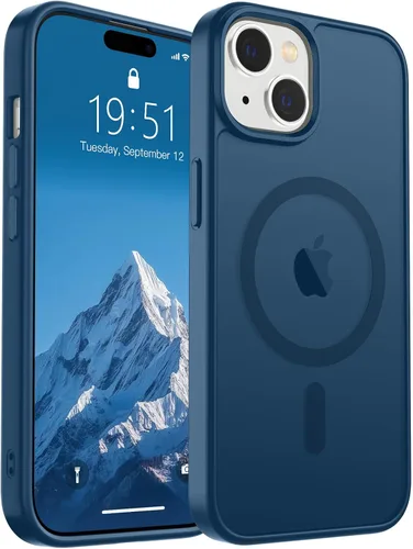 Vista 278 de SUPFINE Funda magnética para iPhone SE 2022 (3ª)/2020 (2ª), iPhone 8 (compatible con MagSafe) (protección contra caídas de grado militar), funda