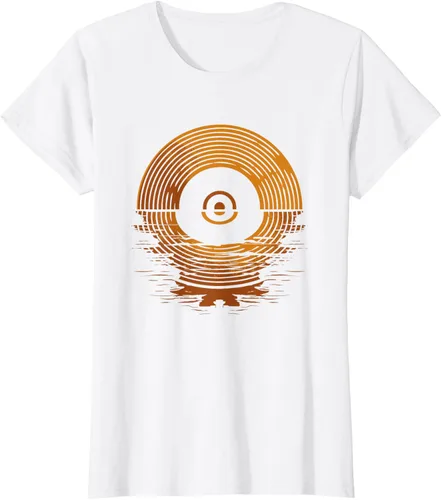 Vista 18 de Vinyl LP Records - Camiseta de vinilo Sunset Negro