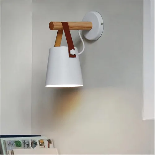 Vista 3 de Aplique de pared moderno de granja, lámpara de pared retro industrial negra, lámpara de pared para dormitorio, mesita de noche, lectura, montaje