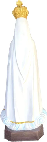 Vista 3 de Virgen De Fatima - Figura religiosa de 36.0 in, estatua de Nuestra Señora de Fátima