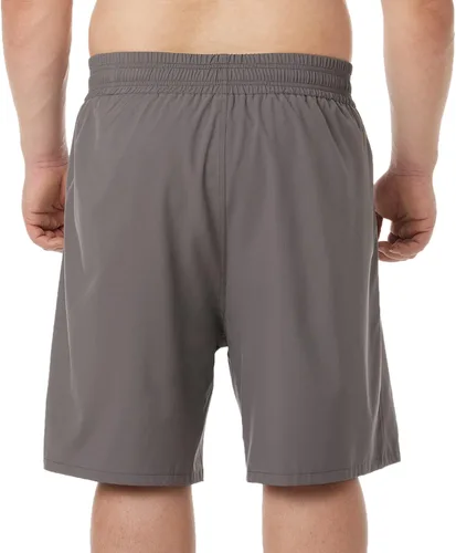 Vista 2 de BRISIRA Traje de baño grande y alto para hombre con forro de compresión, traje de baño de natación pantalones cortos de secado rápido, 1X-6X