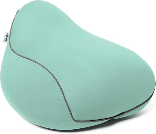 Vista 13 de Yogibo Sillón Puff Pequeño para Adultos, Niños y Adolescentes, Suave, de Felpa, Cómodo, Sensorial, Puff para Juegos, Funda Lavable, Azul