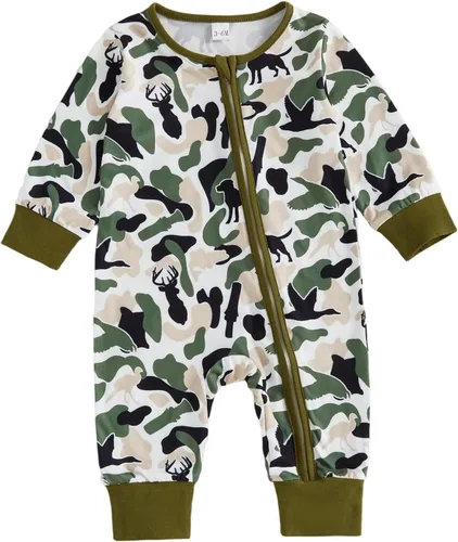 Vista 16 de Mameluco para bebé recién nacido y niña, de 3, 6, 12, 18 meses, ropa de otoño diagonal con cremallera A-Negro
