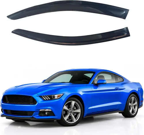 Vista 251 de Visera de ventana IG para Ford Focus Sedán y Hatchback 2012-2018, Protector de ventana lateral para lluvia y viento estilo Mugen, extra duradero