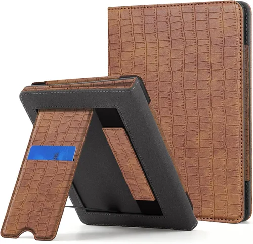 Vista 48 de CoBak - Funda con soporte para lector de libros electrónicos de 6.8 pulgadas - Funda con función de encendido y apagado automático, ranura