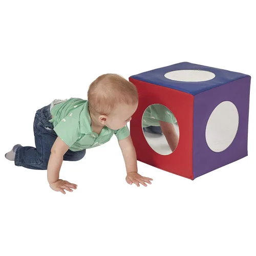 Vista 11 de ECR4Kids SoftZone cubo espejo, juguete sensorial, varios
