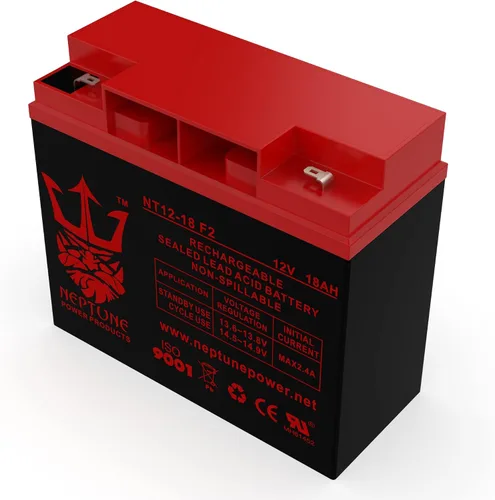 Vista 3 de Batería de repuesto para Ultratech UT12180 F2 (12 V, 18 Ah, F2)