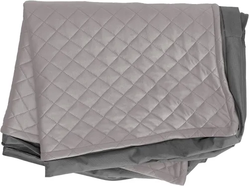 Vista 14 de Furhaven - Funda de repuesto para cama de perro resistente al agua, interior/exterior, con logo, Oxford Polycanvas, lavable - Castaño, jumbo plus