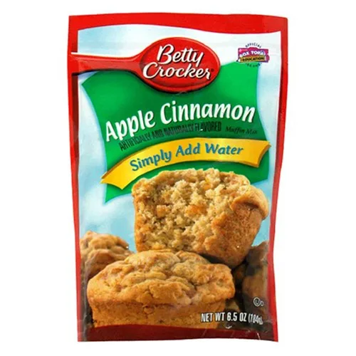 Vista 20 de Betty Crocker Mezcla de muffins de nuez de plátano, hecha con nueces, 6.4 oz.