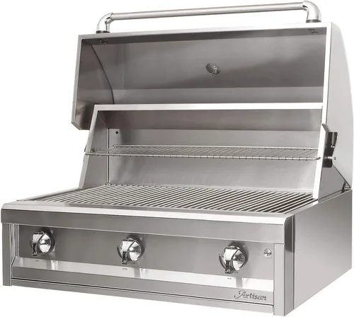 Vista 2 de Artisan American Eagle Series - Parrilla de gas integrada de 36 pulgadas, gas natural (AAEP-36-NG)