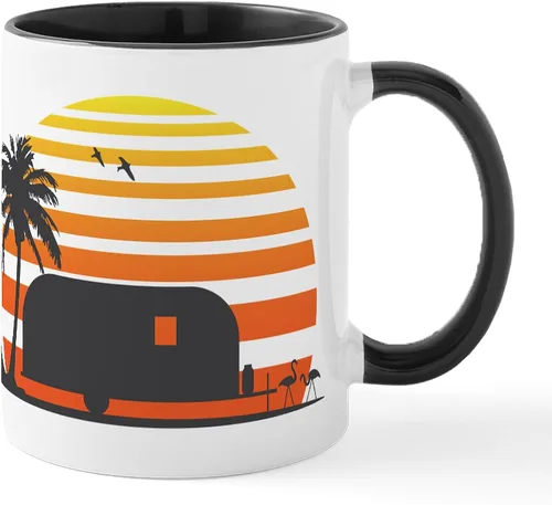 Vista 95 de CafePress Taza de café de cerámica de 11 oz (11.0 fl oz) de San Francisco Blanco - Taza San Francisco