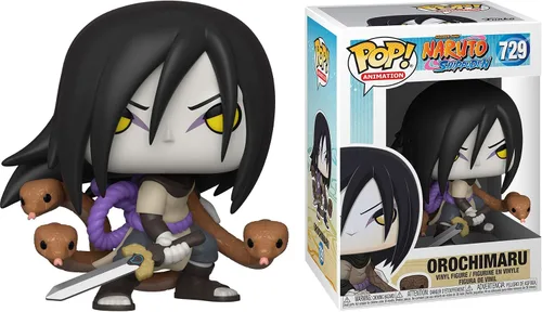 Vista 5 de Orochimaru: Funk o Pop! Paquete de figuras de vinilo con 1 protector gráfico compatible con 'ToysDiva' (729-46628 - B)